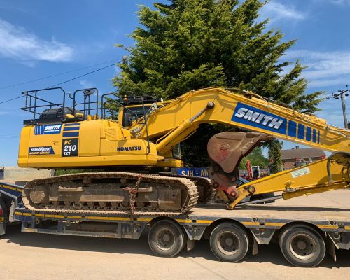 KOMATSU PC210LCI-11 WON BY A BIDDER IN THE UK