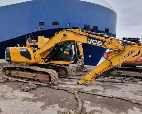 JCB JS160 MATERIAL HANDLER WON BY A BIDDER IN PORTUGAL