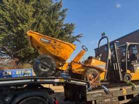 THWAITES 3TON DUMPER SOLD TO WINNING BIDDER IN THE UK