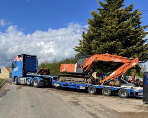 HITACHI ZX130 WON BY A BIDDER IN THE UK